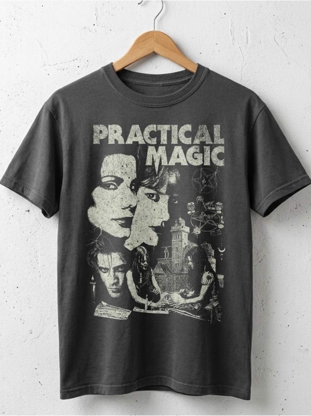 Practical Magic Vintage Witch Graphic Tee